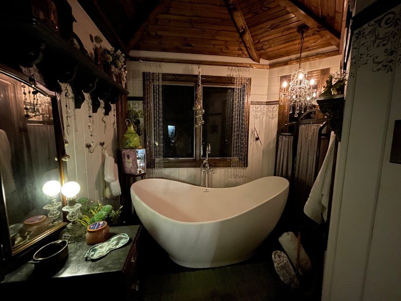 The Indoor Soaking Tub Is Equally Impressive