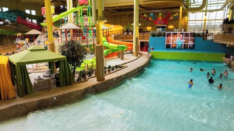 The Indoor Waterpark Is the Real Star of the Show