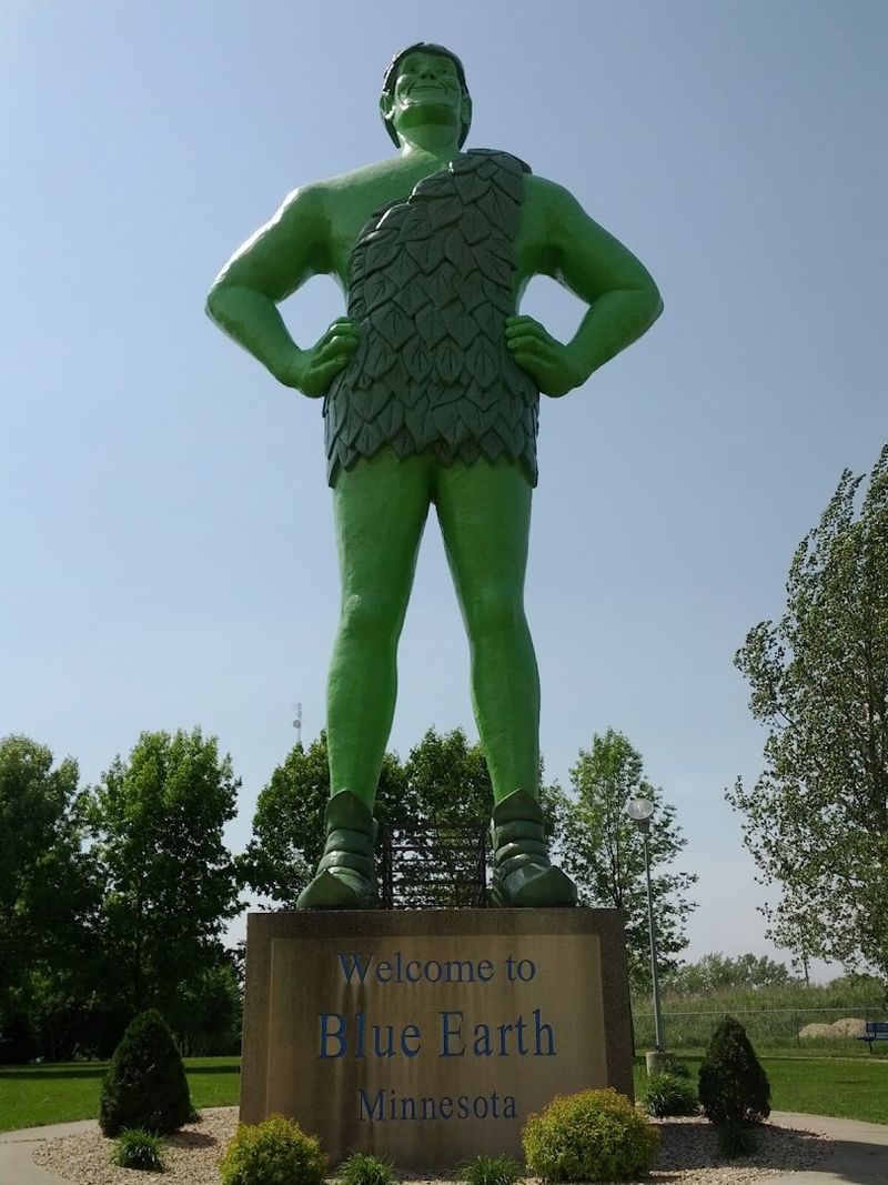 The Jolly Green Giant Statue That Started It All