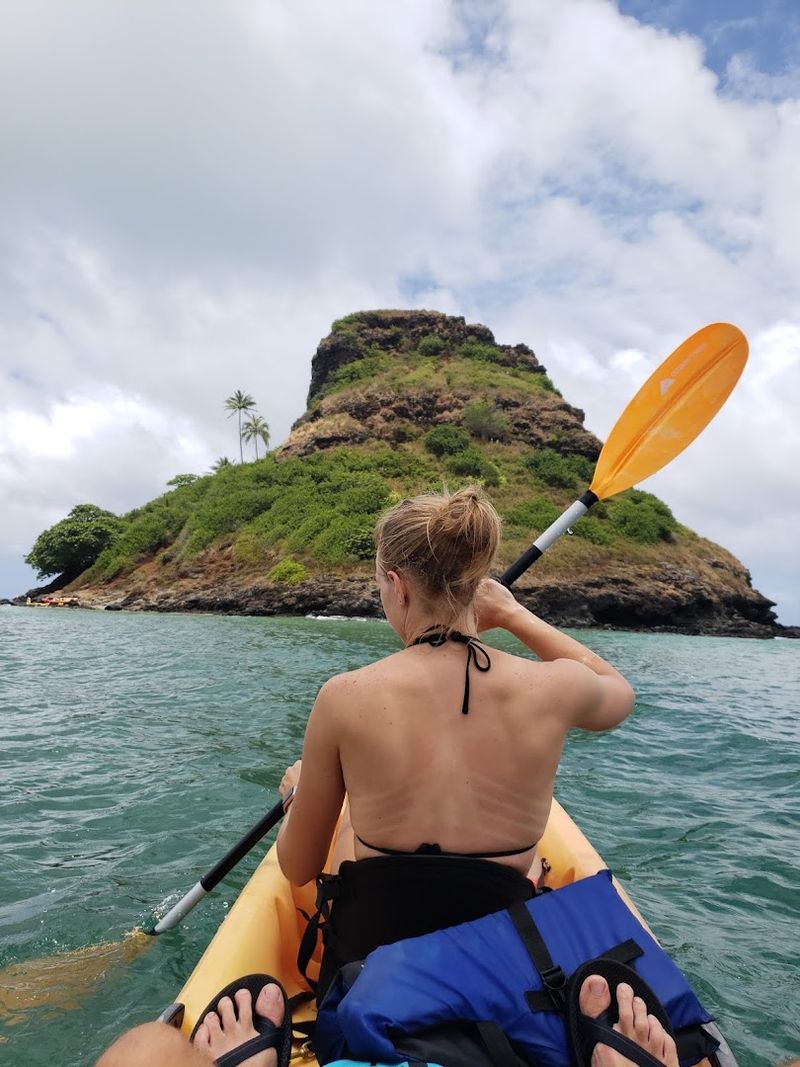 The Kayak Paddle Across Kaneohe Bay