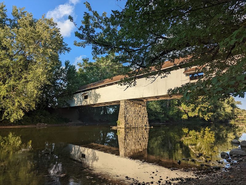 The Last Covered Bridge Standing in Marion County The Last Covered Bridge Standing in Marion County