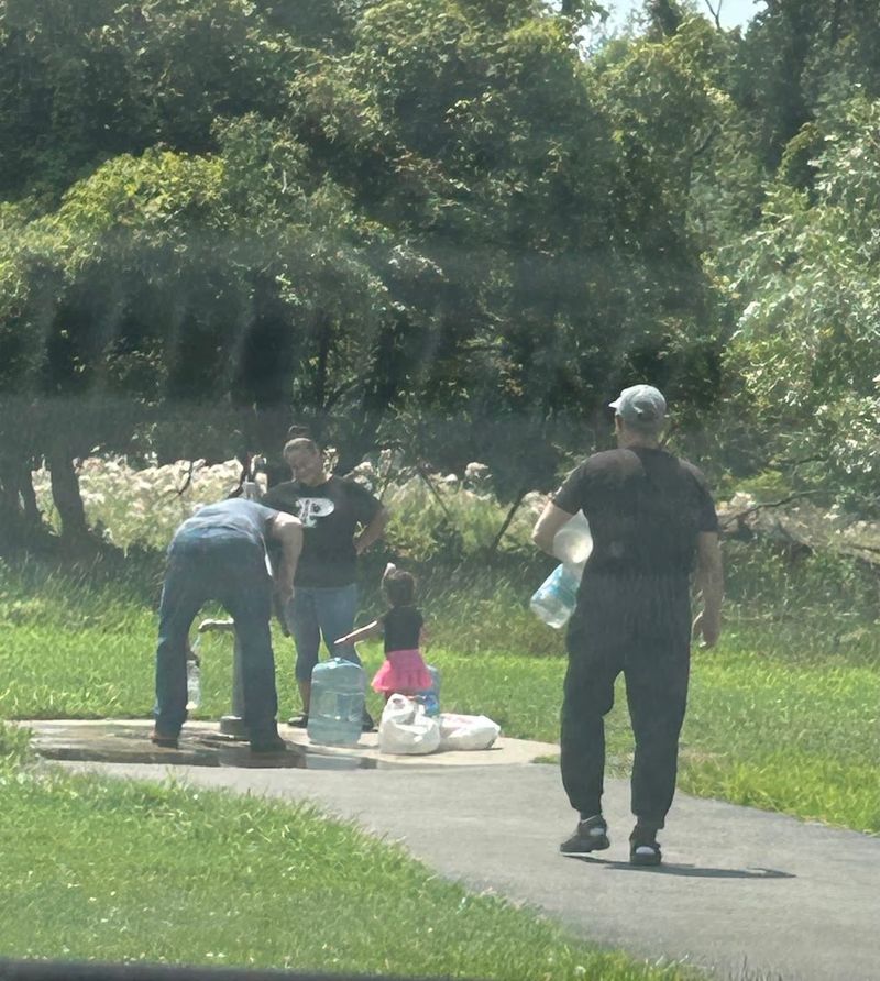 The Living Community That Grows Around the Pump