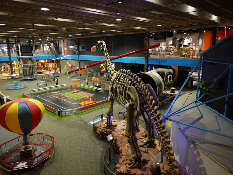 The Main Science Floor Keeps The Energy Up