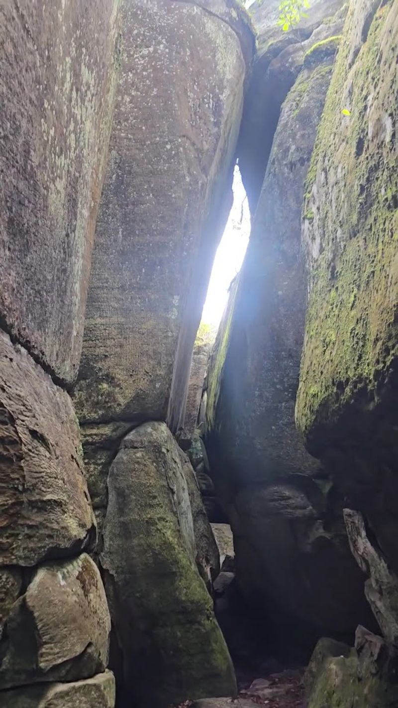 The Microclimate Inside the Rock Maze
