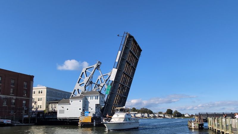 The Mystic River and Its Famous Drawbridge The Mystic River and Its Famous Drawbridge