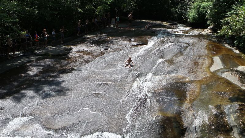 The Natural Rock Slide Itself The Natural Rock Slide Itself