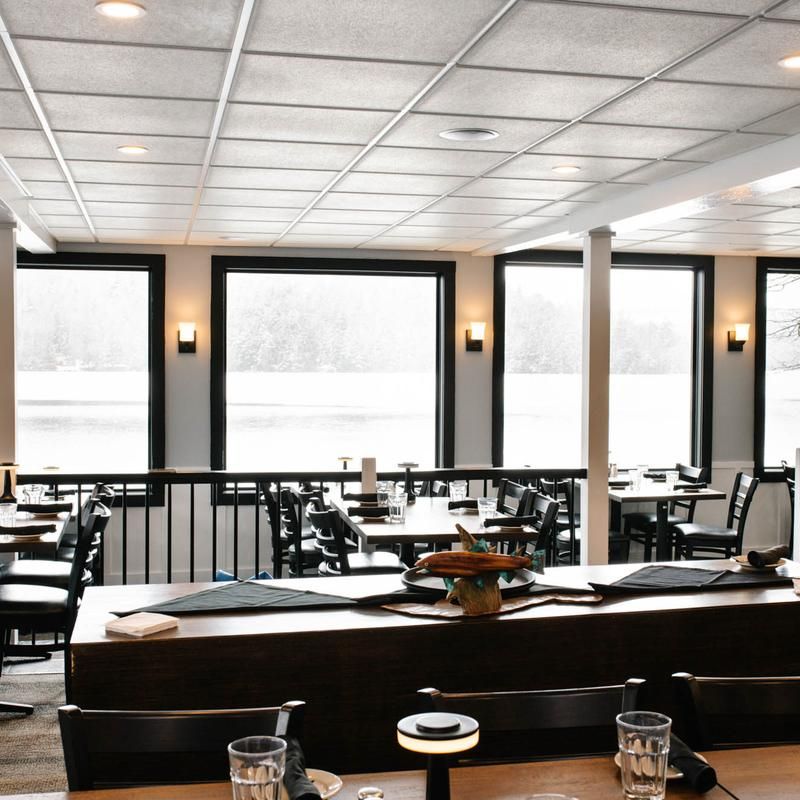 The Only Year-Round Restaurant Right On Squam Lake