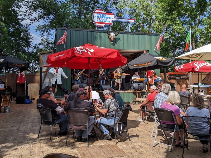 The Outdoor Patio and Stage That Brings the Community Together The Outdoor Patio and Stage That Brings the Community Together