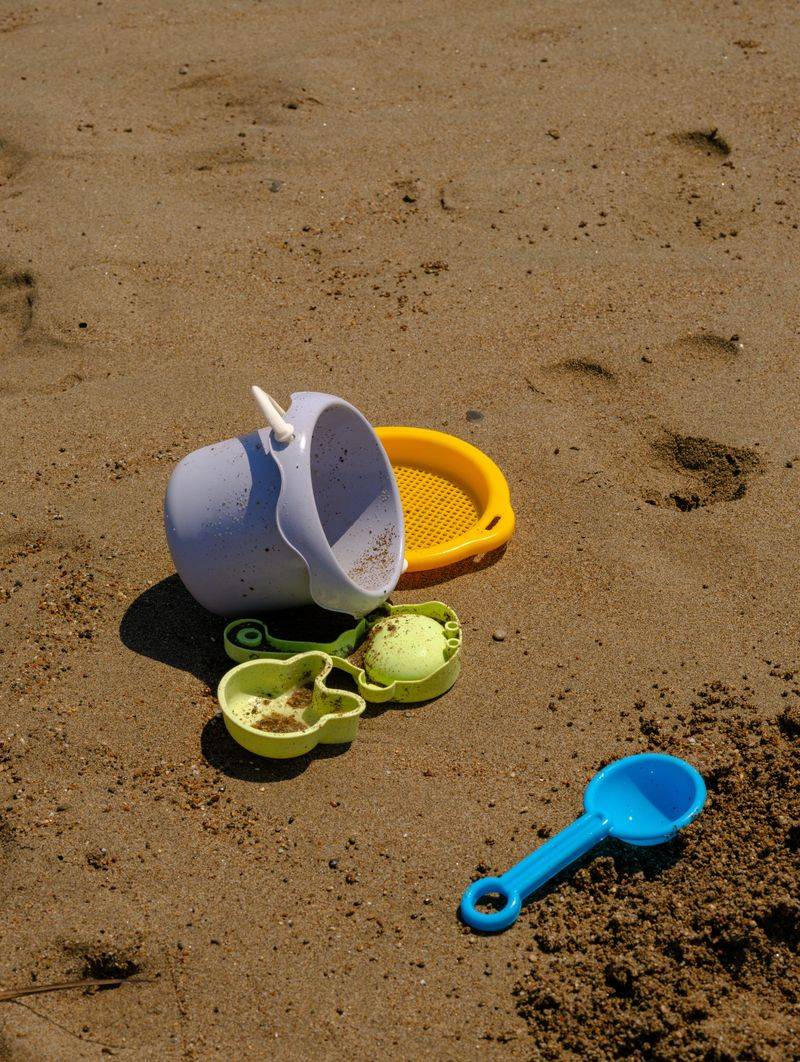 The Parent Who Lets the Sand Toys Wander Everywhere