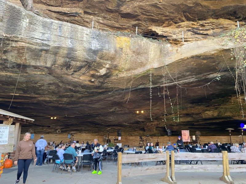 The Rattlesnake Saloon Built Into a Giant Rock Formation The Rattlesnake Saloon Built Into a Giant Rock Formation