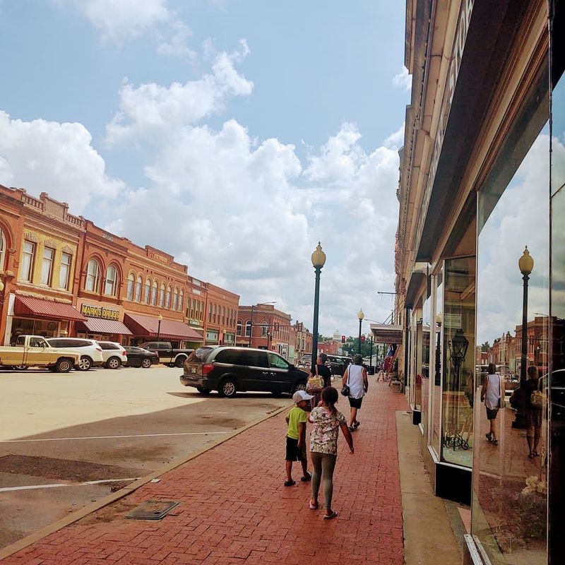 The Red Brick Streets Downtown The Red Brick Streets Downtown