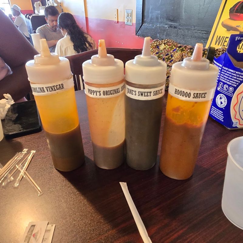 The Sauces on Every Table The Sauces on Every Table