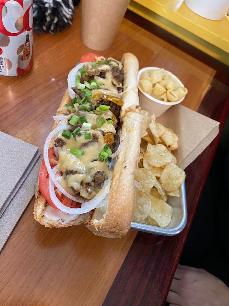 The Seitan Philly That Stops People Mid-Bite