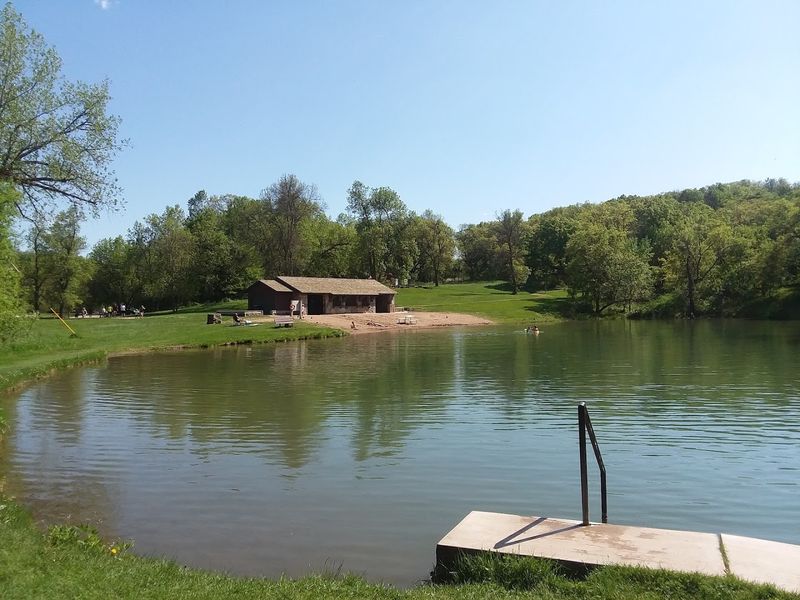 The Spring-Fed Swimming Pond Everyone Talks About