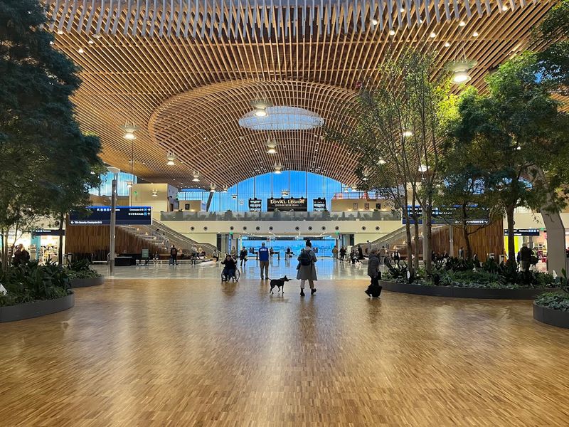 The Stunning Drop-Off Area and Grand Departure Hall Experience
