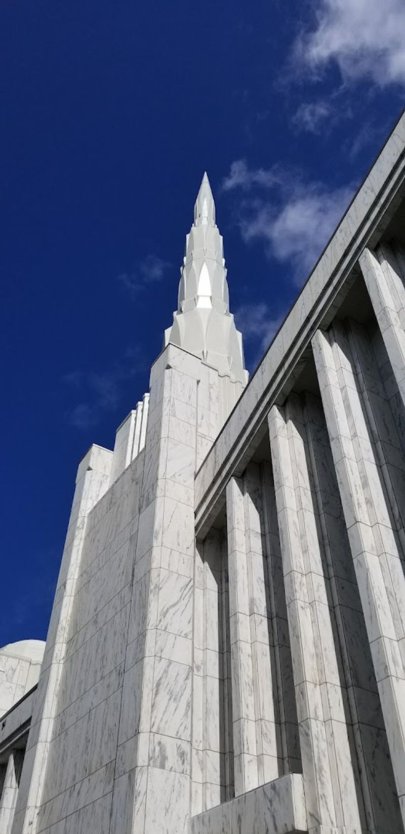 The Stunning White Marble Exterior
