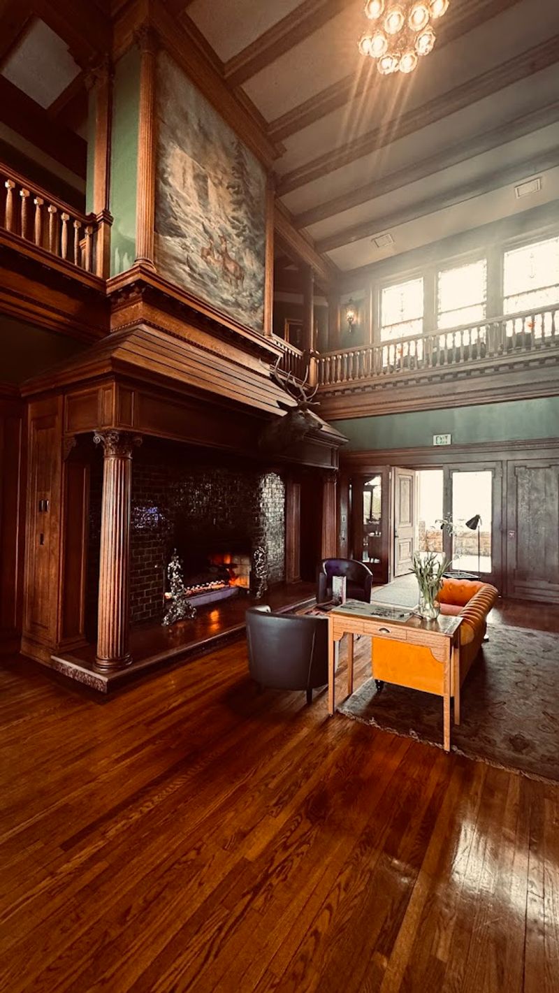 The Two-Story Fireplace That Stops Everyone at the Door
