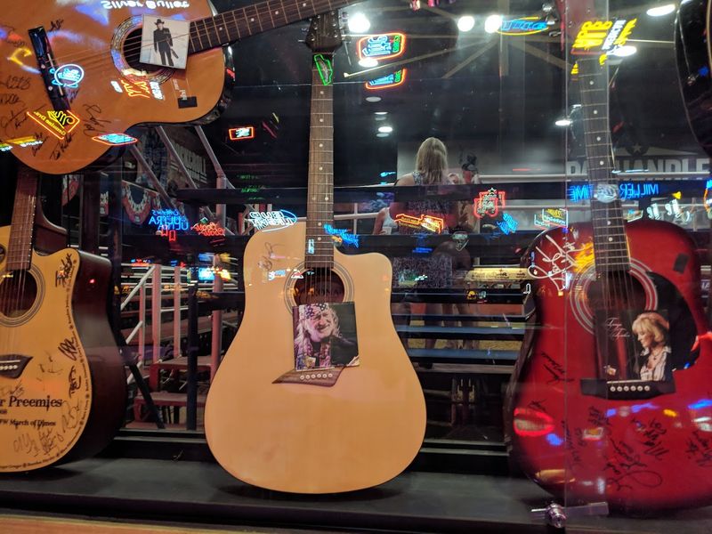 The Wall of Fame and Guitar Bar