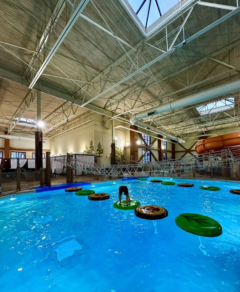The Water Park Stays Comfortably Warm The Water Park Stays Comfortably Warm