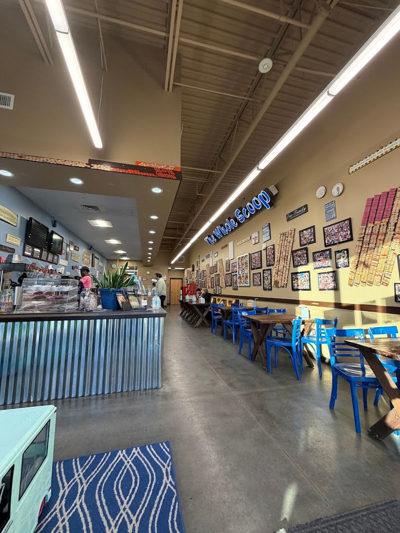 The Whole Scoop Ice Cream Shop, Hoover's Family Haven