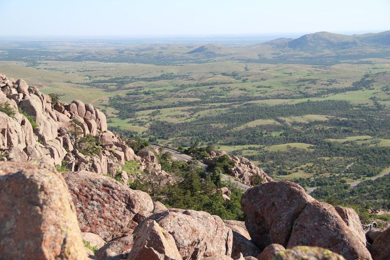 The Wichita Mountains Start Right At The Edge Of Town The Wichita Mountains Start Right At The Edge Of Town