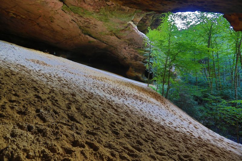 The Wind-Carved Wonder of Sand Cave The Wind-Carved Wonder of Sand Cave