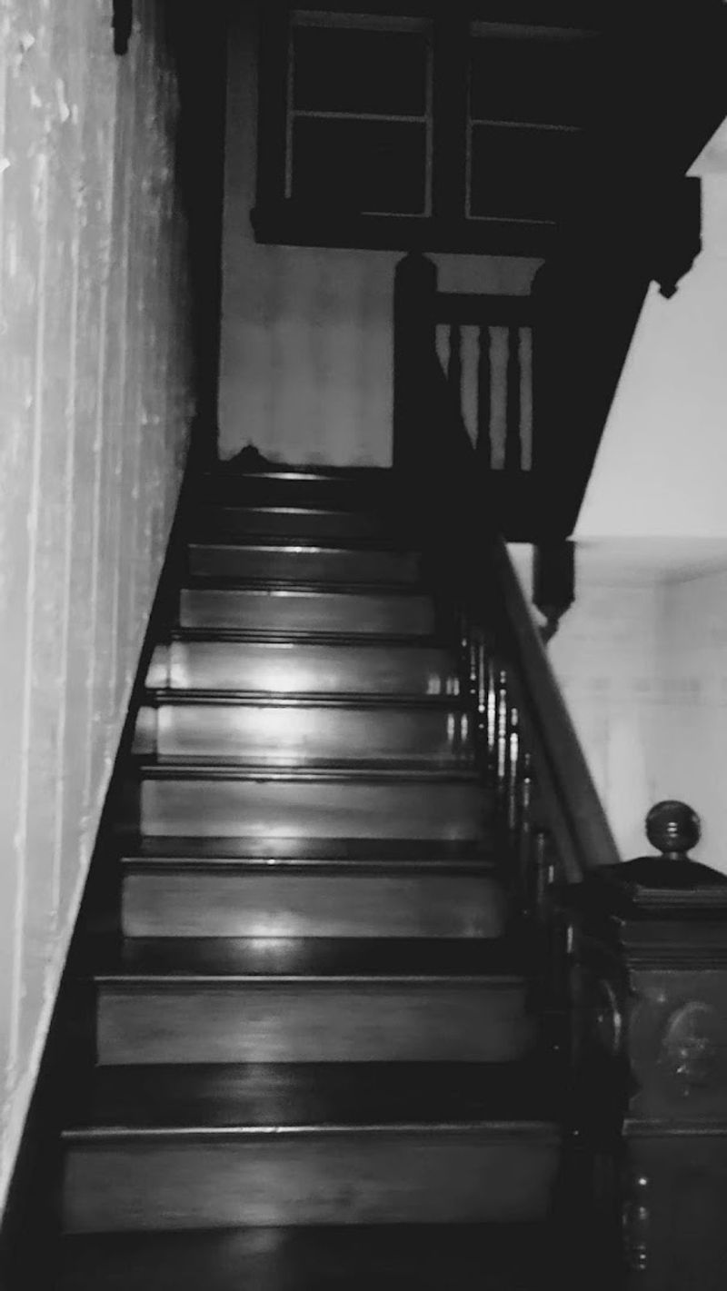 The Woman in White on the Second Floor