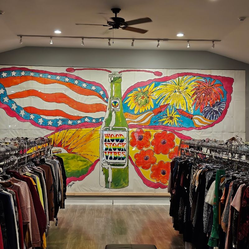 This Is Thrift Shopping With Flower-Power Flair