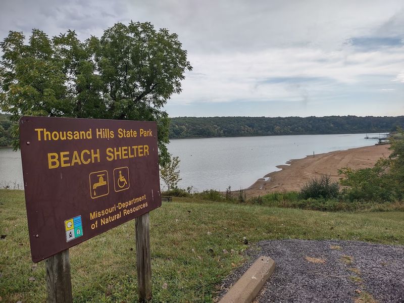 Thousand Hills State Park Beach Thousand Hills State Park Beach