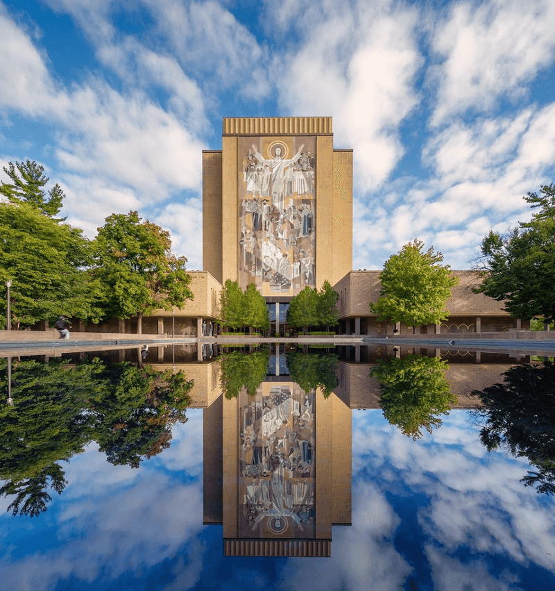 Touchdown Jesus: The Mural That Watches Over Every Game Touchdown Jesus: The Mural That Watches Over Every Game
