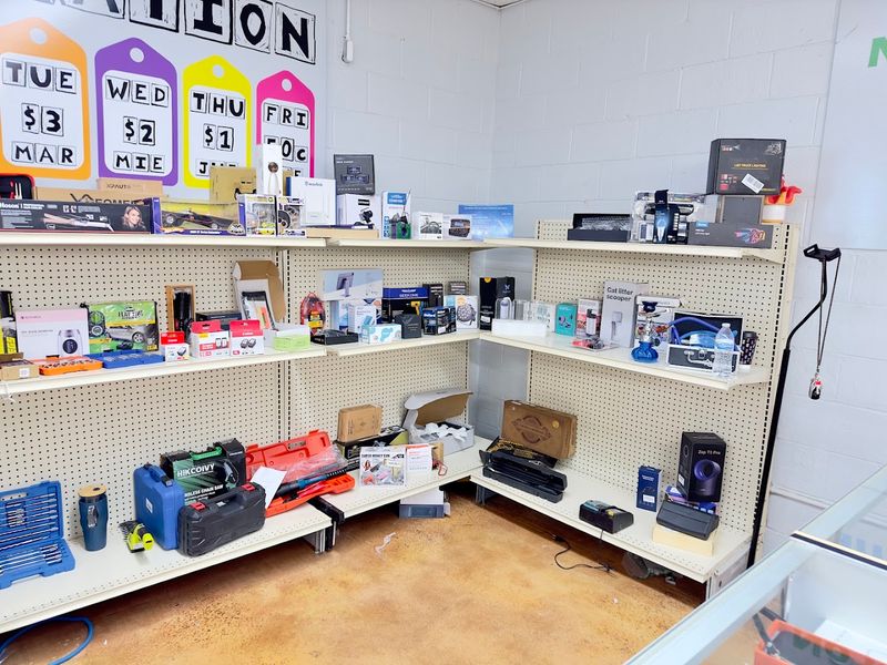 Try Your Luck With Power Tools and Brand-Name Gear Try Your Luck With Power Tools and Brand-Name Gear