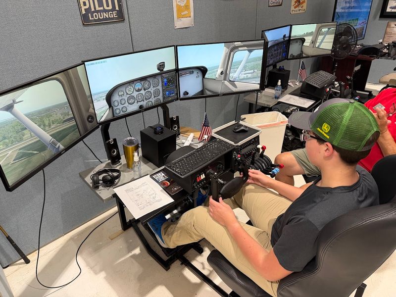 Try the Free Flight Simulators Included With Admission Try the Free Flight Simulators Included With Admission