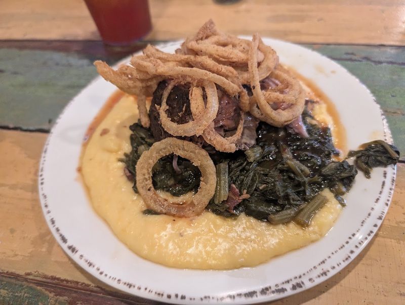 Try the Pork n Greens Before You Leave Try the Pork n Greens Before You Leave