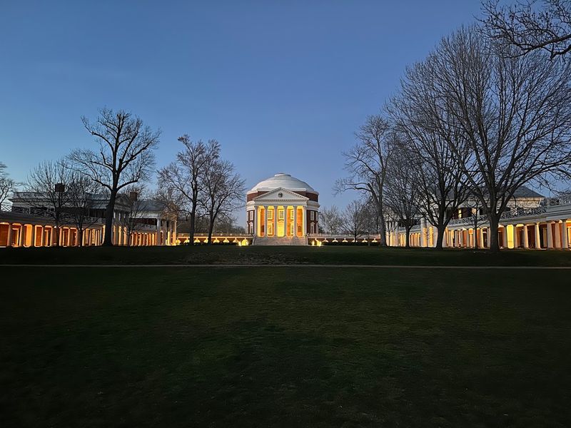 UVA Lawn and Rotunda, Charlottesville