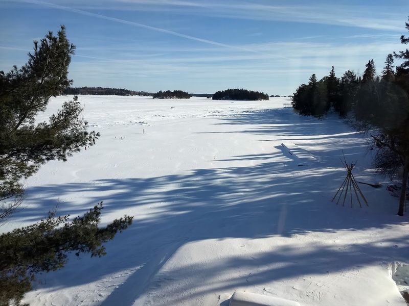 Winter Transforms the Park Into a Completely Different World