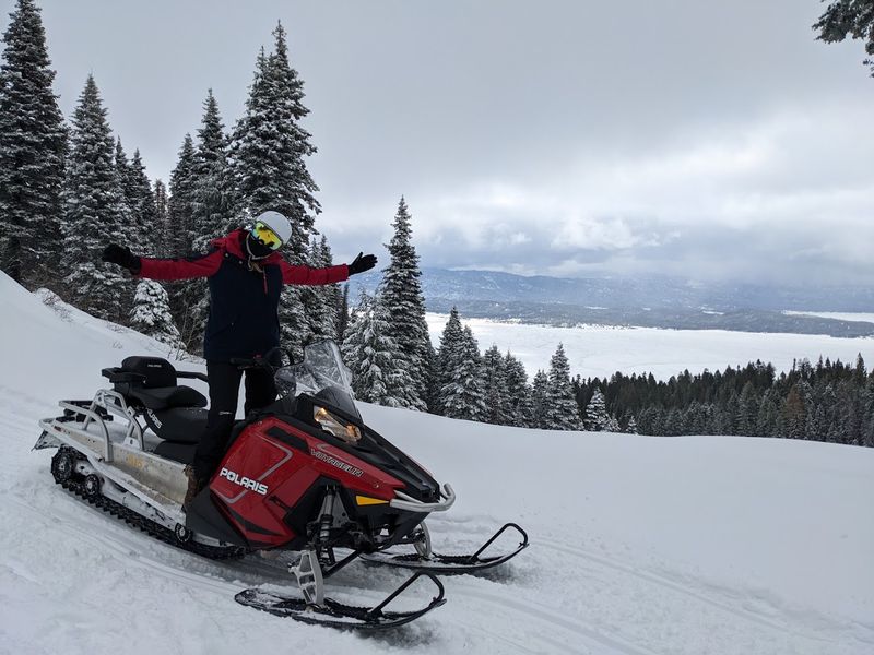 Winter at Lake Cascade: Ice Fishing, Snowmobiling, and Skiing