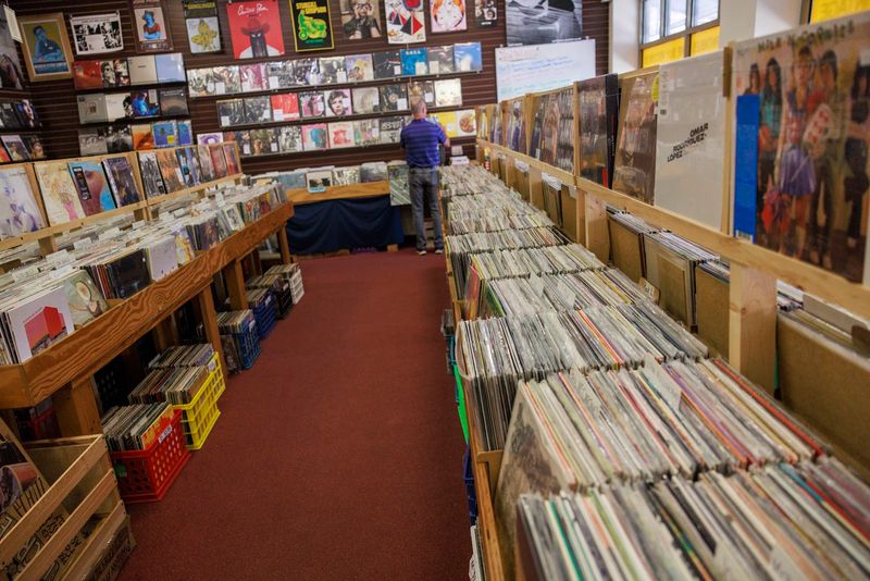 You Can Dig Through Thousands of Vinyl Records You Can Dig Through Thousands of Vinyl Records