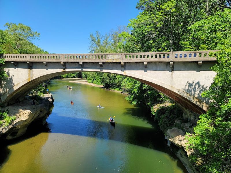 You Can Kayak Or Canoe Sugar Creek Through The Park