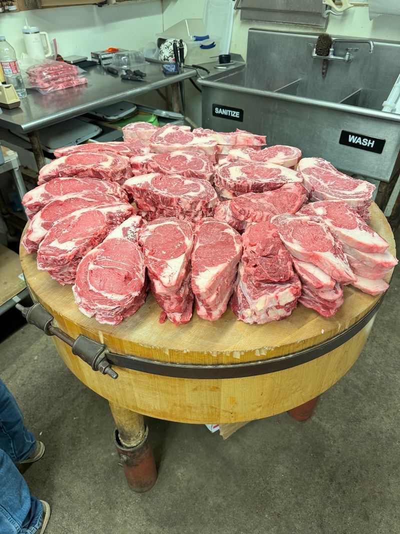 A Butcher Block That Has Worked the Same Spot for 70 Years A Butcher Block That Has Worked the Same Spot for 70 Years