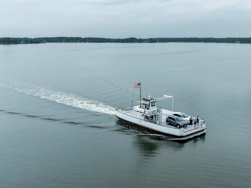 A Ferry Ride That Has Been Crossing the Same River Since 1683 A Ferry Ride That Has Been Crossing the Same River Since 1683