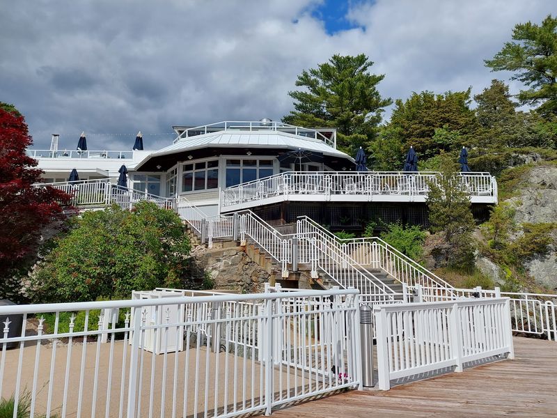 A Grand White Hotel Sets the Stage