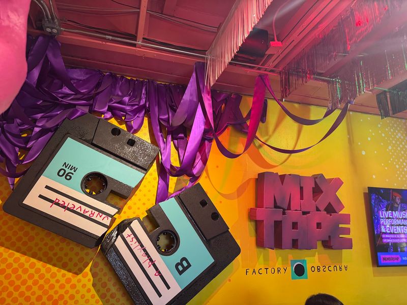 A Mixtape You Can Physically Walk Into A Mixtape You Can Physically Walk Into