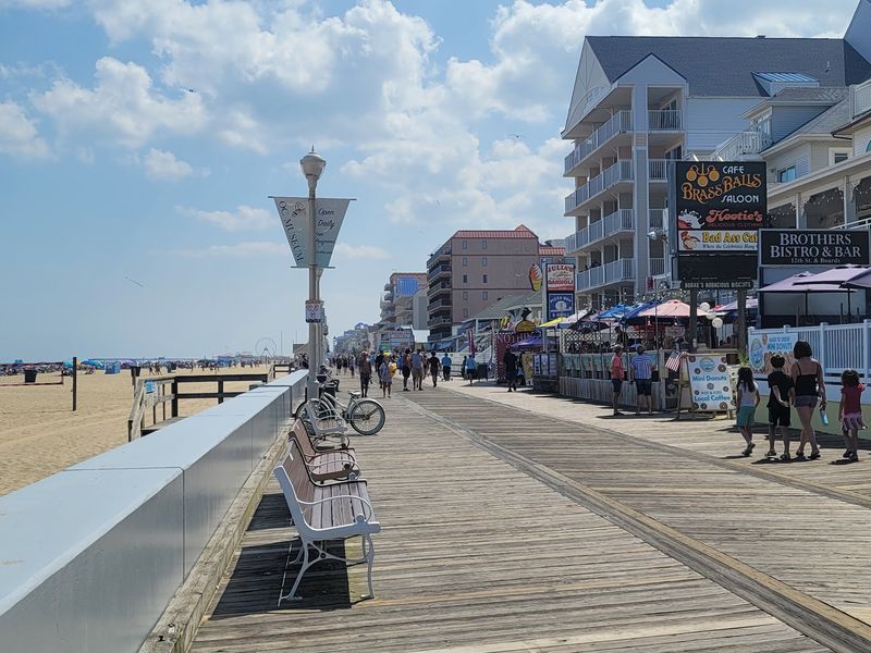 A Morning Walk Down the Boardwalk Before the Crowds