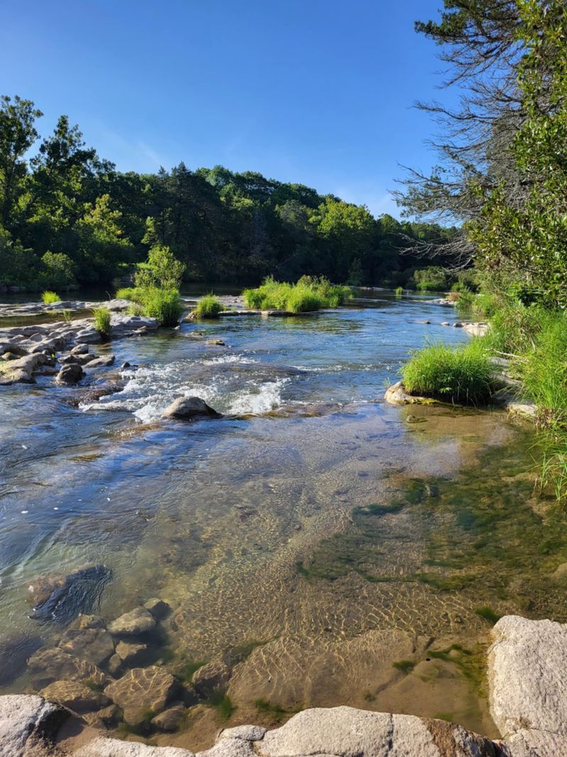 A River That Drinks From Underground Springs A River That Drinks From Underground Springs
