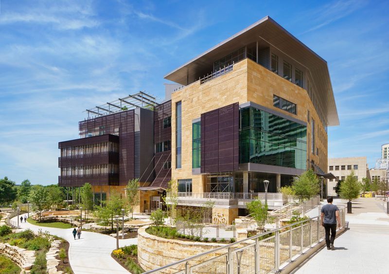 A Six-Story Atrium That Floods the Building with Natural Light A Six-Story Atrium That Floods the Building with Natural Light