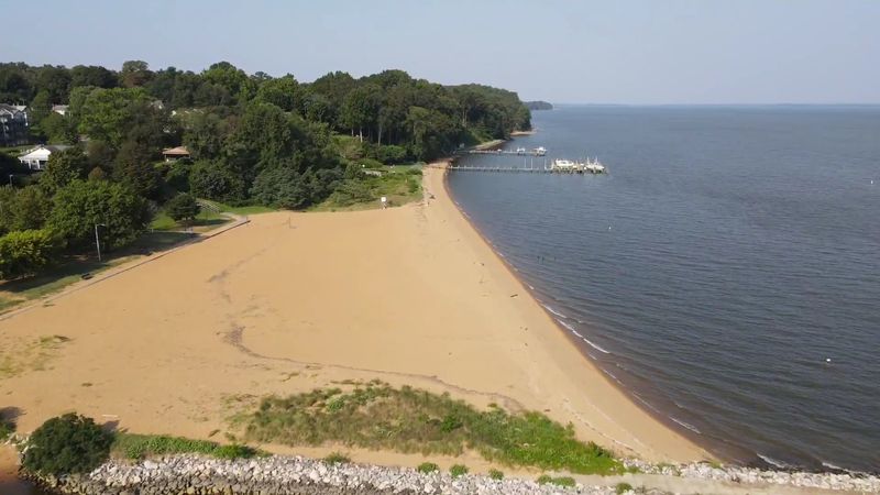 A Small Beach With Room to Spread Out