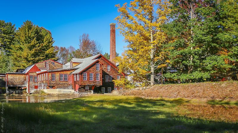 A Water-Powered Mill Still Making Boxes A Water-Powered Mill Still Making Boxes