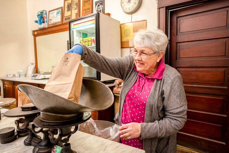 A Whole Lot Of Baking Behind The Counter