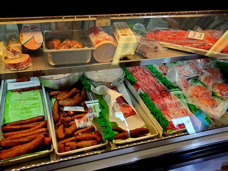 A Working Butcher Counter, Not A Display Case