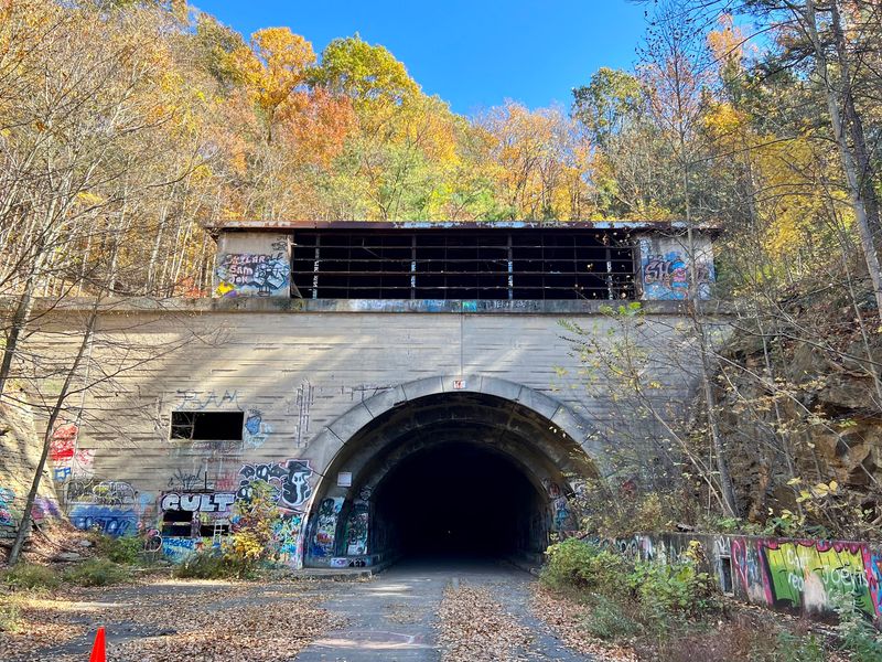 Abandoned Pennsylvania Turnpike, Highway Reclaimed by Forest